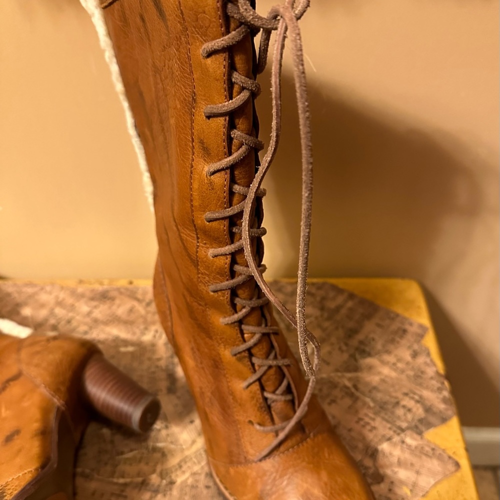 These boots worn once..very boho 70's vibe